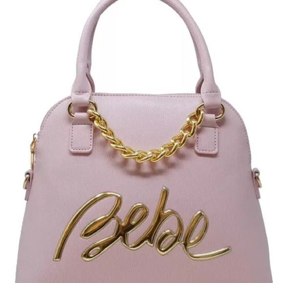 bebe Handbags - Bebe Gianna Dome Satchel Purse